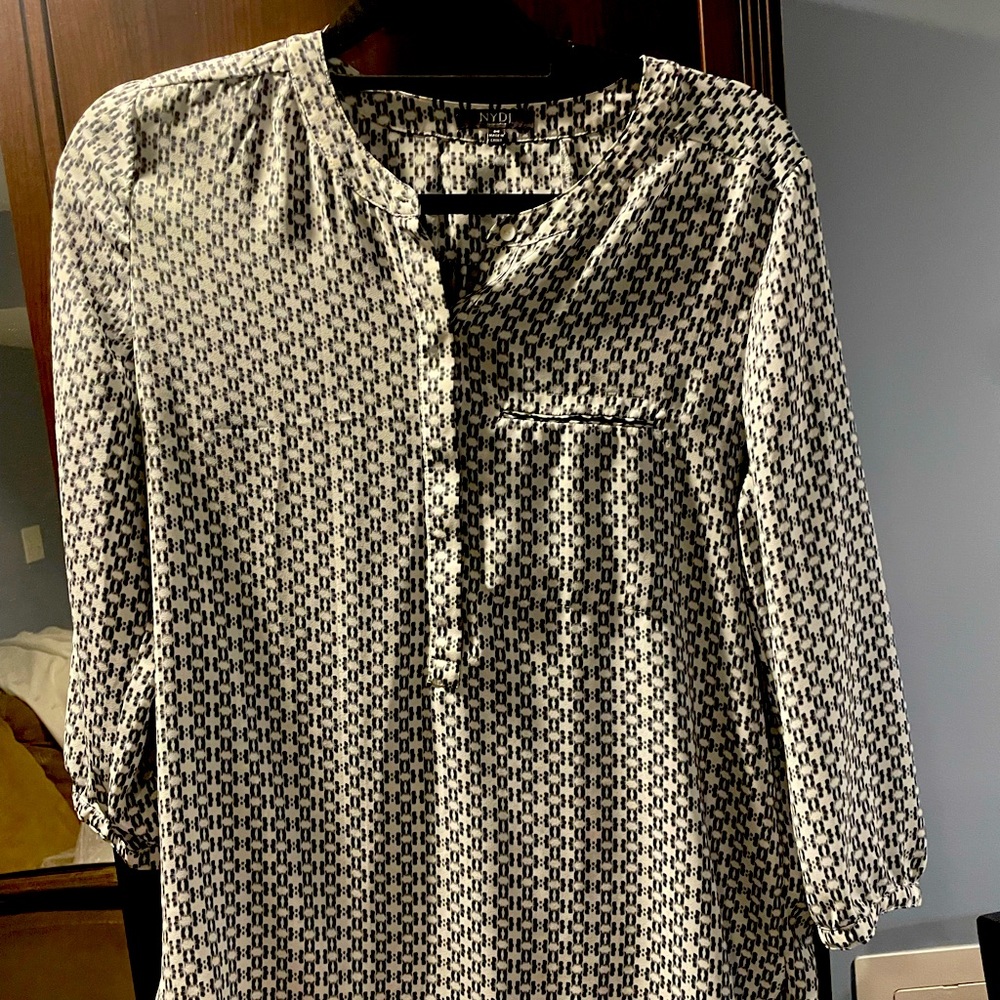 NYDJ Pintuck Blouse
